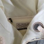 Sun n Sand Woven Tote 18"x17" Large Gray Tan Beach Pool Shoulder Bag Summer Gray Photo 11