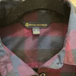 Brooks Brothers Women’s Purple Black Blue Plaid Shirtdress Sz 2 Photo 7