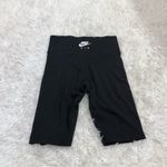 Nike Air Logo Bike Shorts Black White XS Photo 4