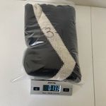 Say What? NWOT Say What Women’s black tan geometric line turtleneck‎ poncho sweater 1 size Photo 7