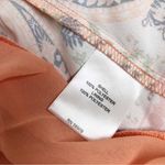 Gibson Latimer  Sleeveless Stripe‎ Print Midi Dress Orange Peach Size Large New Photo 9