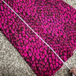 Fifteen Twenty Bias Cut Midi Skirt Wild Leopard Sz L Photo 5