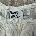 Princess Polly  Love Galore White Smocked Crop Top | Size 8 Photo 5