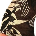 Chico's Chico’s Silk Floral Embroidered Leaf Print Blazer Vanity Size 3/US XL Photo 3