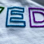 Betsey Johnson LOVED threaded embroidery sweatshirt Photo 3