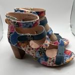 EUC L'Artiste by spring step colorful AGATIALA heel size 38 US 7.5 Photo 2