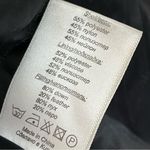 La Reine Blanche Black Quilted Down Longline Puffer Coat M Size M Photo 7