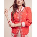 Anthropologie  Conditions Apply Arabella Embroidered Bomber Photo 0