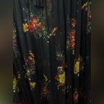 Forever 21 Forever 21 Sheer Floral Chiffon Tiered Lace Maxi Dress Size S Photo 4