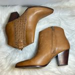 Frye  Reed Woven Western Bootie Ankle Boot Size 10 Photo 5