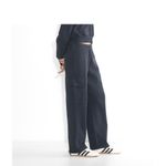 Aritzia TNA Sweatfleece Cozy Fleece Mega Fit Cargo Pants Black Women's Size 2XS Photo 1