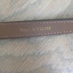 Veronica Beard NWOT Dash Suede Narrow Belt in Bark Brown Women’s Sz Small Photo 5