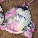PINK - Victoria's Secret Pink Victoria’s Secret tie dye bra T-shirt bra marble print size 32C causal bra Photo 1