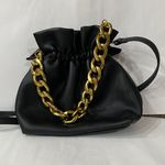 Street Level Leather Crossbody  Black Photo 1