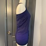 Athleta  Fastest Track Workout Gym Tennis Women's Dark Purple Dot Tank Top Photo 3