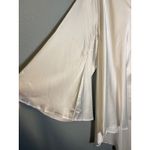 BANJUL White Satin Mini Dress with Inner Bodysuit Size Large Bachelorette Photo 5