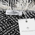 Bruno Manetti. Giacca Open Duster Blazer. Black Size XL Photo 4