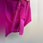 Nicole Miller VTG NWT Magenta Pink Sleeveless Crepe A-line Dress Sz 12 Photo 4