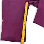 Christopher & Banks  Purple Mid Rise Tapered Shaped Fit Pant N Photo 4