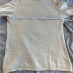 Charter Club  Luxury 100% Cashmere Women Cream Crewneck Sweater Size M Preppy Photo 6