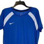 Nike  Dri Fit Colorblock Athletic T-Shirt Crewneck Mesh Tee‎ Swoosh Logo XL Women Photo 1