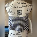 Free People  Leilani Gingham Tube Top NWOT Photo 3