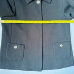 ZARA Black Tailored Blazer with Cropped Silhouette Sz XS Lined Photo 6