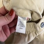 Woman Within ‎ | Tan Cream Tapered Pants 26W Stretch Waist Photo 5