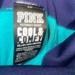 PINK - Victoria's Secret VS Victorias Secret PINK Seamless Leggings Womens XS Cool & Comfy Blue Navy Logo Photo 6