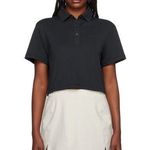 Outdoor Voices  Birdie Cropped Polo Photo 0