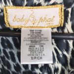 Baby Phat VTG Y2K Women’s Cheetah Print Jewel Ring Embellished Silky Blouse Photo 7