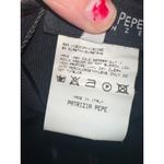 Patrizia Pepe Black Strapless Corset Ruched Mini Dress Drop Waist NWT Size 8 Photo 6