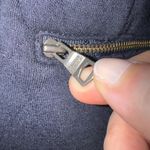 Banana Republic  Blue Asymmetrical Quilted Moto Jacket Photo 5