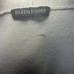 Eileen Fisher Silk Organic Cotton Open Front Vest in Ivory. Photo 2