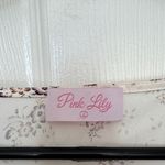 Pink Lily NWOT Silk Floral V-neck Long Sleeve Bodysuit Photo 1