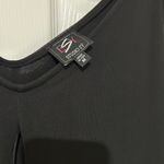 New Studio Ey Fluid black sheer overlay pantsuit Jumpsuit sz medium Photo 2