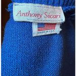 Anthony Sicari Vintage Cardigan, Large Blue Photo 4