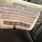 Street Level  Suede Crocodile embossed black leather crossbody bag Photo 11