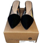 Coconuts by Matisse Coconuts by‎ Matisse Shauna slip-on clear & black heels 7M Photo 0
