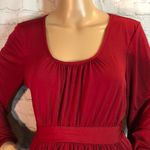 Motherhood Maternity Empire Waist Peasant Blouse L Photo 1