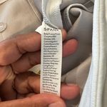 Spanx  Stretch Cotton Ankle Pants Women’s Large White Pull-On Slim Straight Photo 5