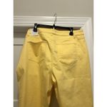 Talbots New Slim Ankle Jeans Size 20WP Yellow Preppy Casual Teacher Vacay Resort Photo 4