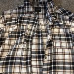 Love Tree Cropped Plaid Flannel Photo 2