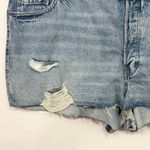 Old Navy  Plus Size 26 Denim Shorts Light Blue‎ Jean OG Straight High Rise 418 Photo 3