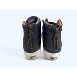 Vans x Scotchgard SK8-Hi Top Skate Shoes Sneakers Navy White Womens 9 Men's 7.5 Photo 4