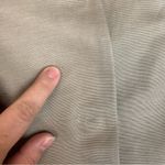 Banana Republic  womens 10 medium blazer silk linen pemplam jacket tan gold work Photo 8