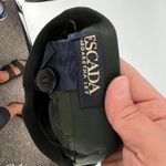 Escada Margaretha Ley Pleated Lined Straight Pencil Skirt Green Size 34 Small Photo 2