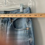 American Eagle Outfitters Hi Rise Girlfriend Button Fly Distressed Size 4 Photo 3