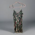 Old Navy Midi Large Dress Coastal Forest Fairy Hipster Flowy Strappy Photo 3