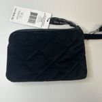 Vera Bradley Black Velvet Winter Ornaments Clip & Zip Mini Pouch Wallet NWT Photo 2